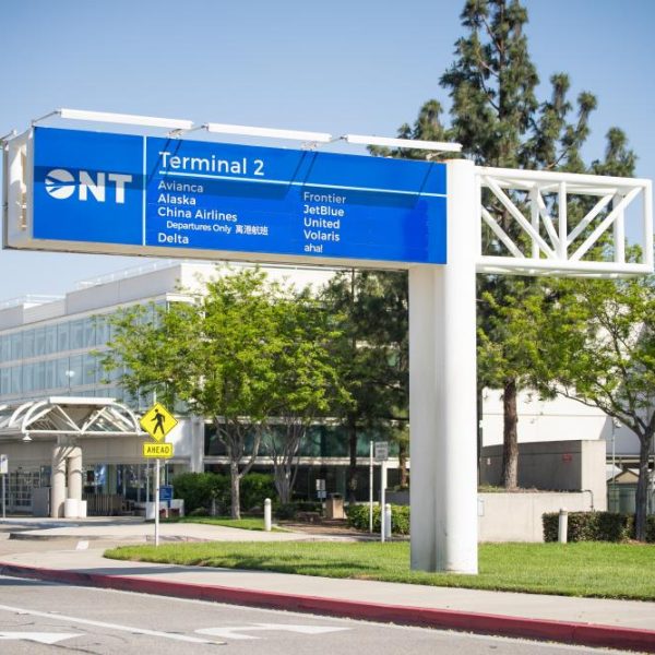 What Terminal is Frontier at Ontario Airport